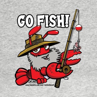 Lil' Lobster Whisk'ahs Goes Fishin' T-Shirt